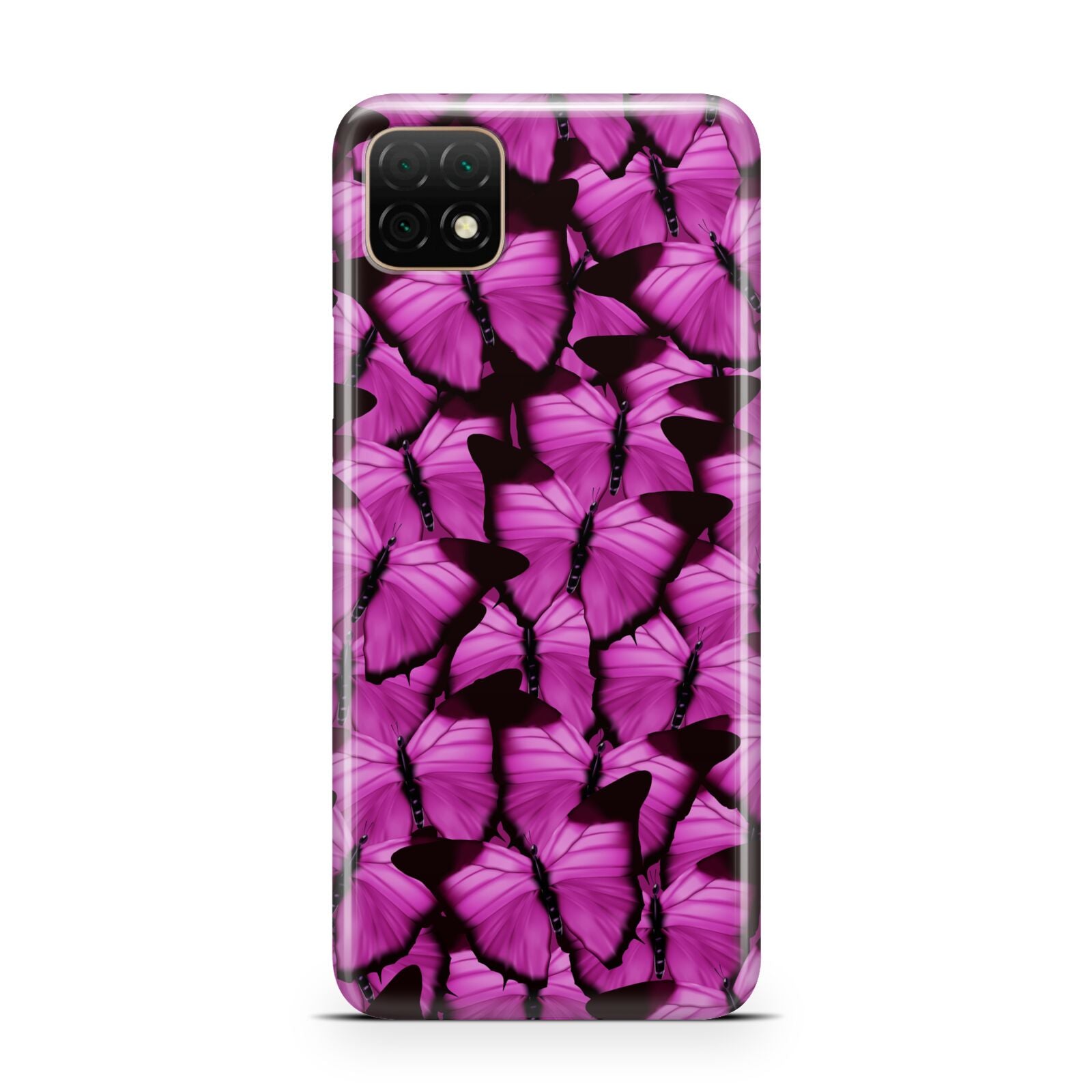 Pink Butterfly Huawei Enjoy 20 Phone Case