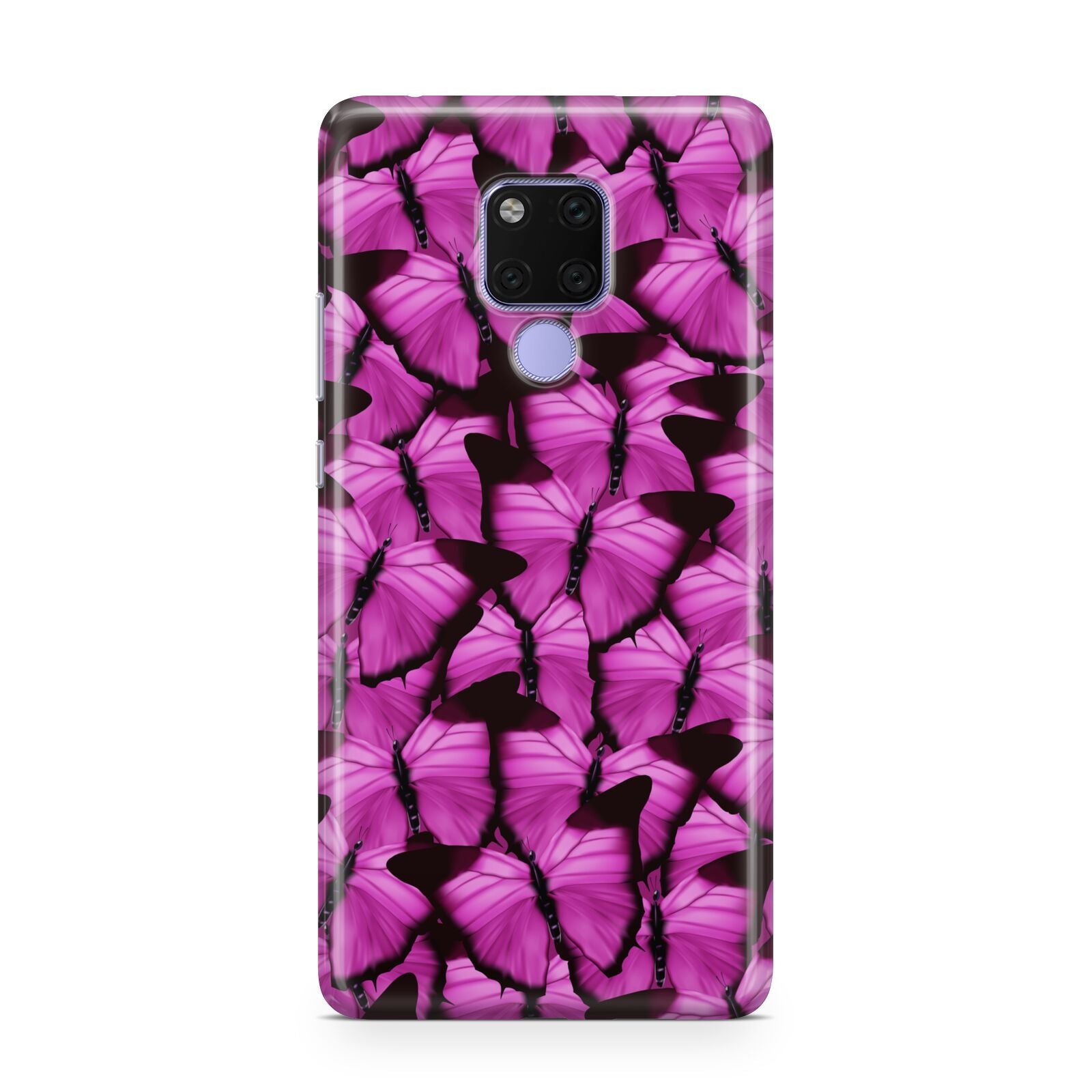 Pink Butterfly Huawei Mate 20X Phone Case