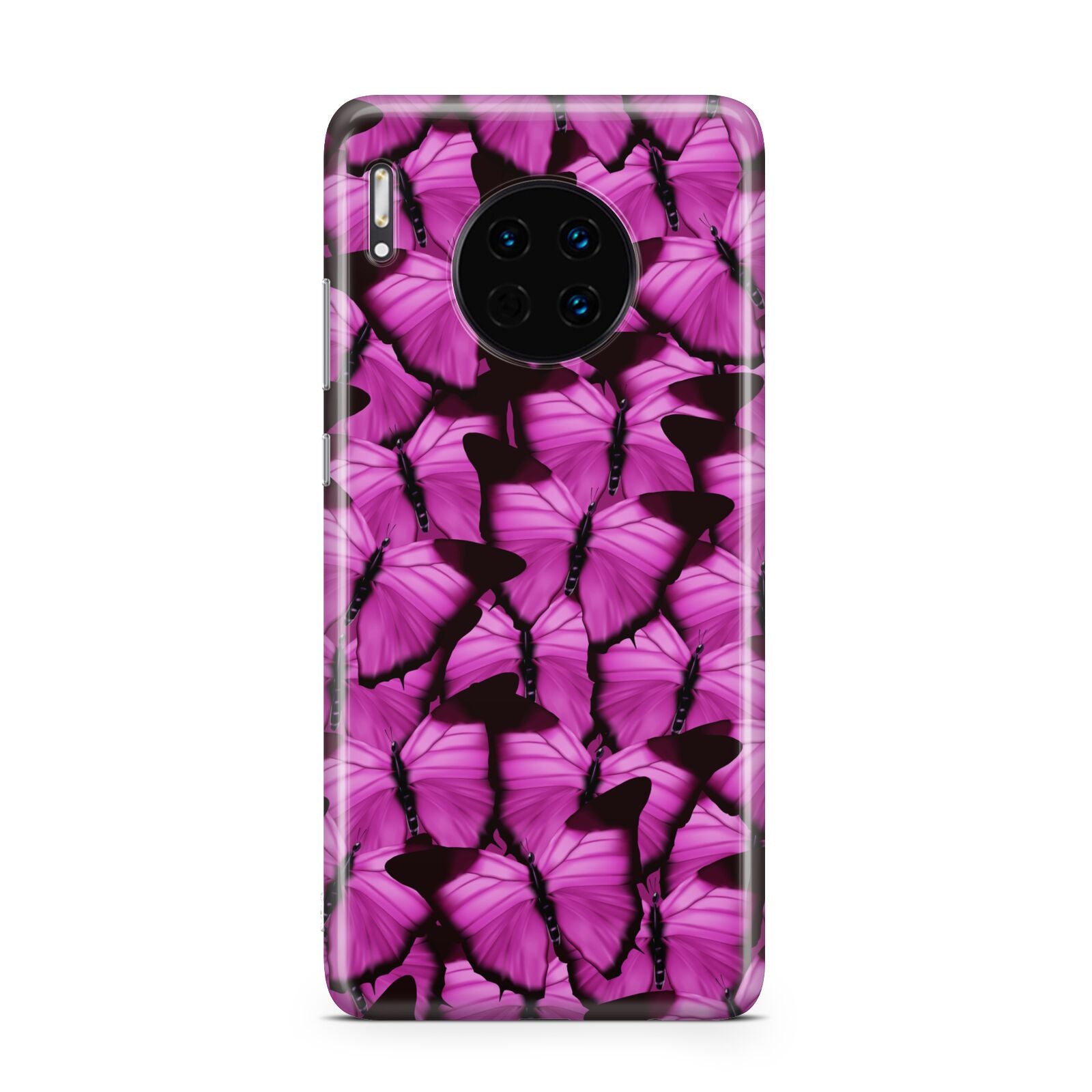 Pink Butterfly Huawei Mate 30