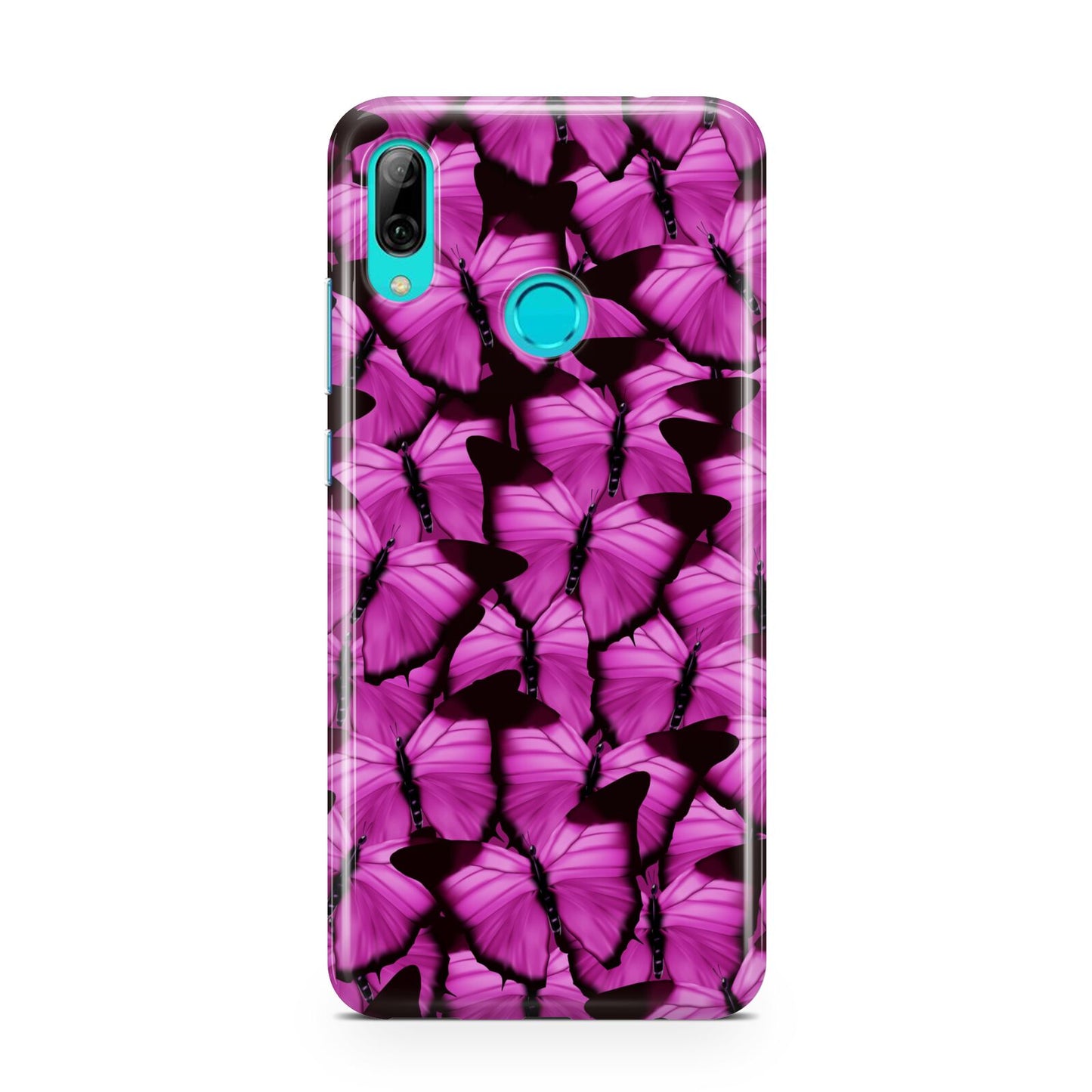 Pink Butterfly Huawei P Smart 2019 Case
