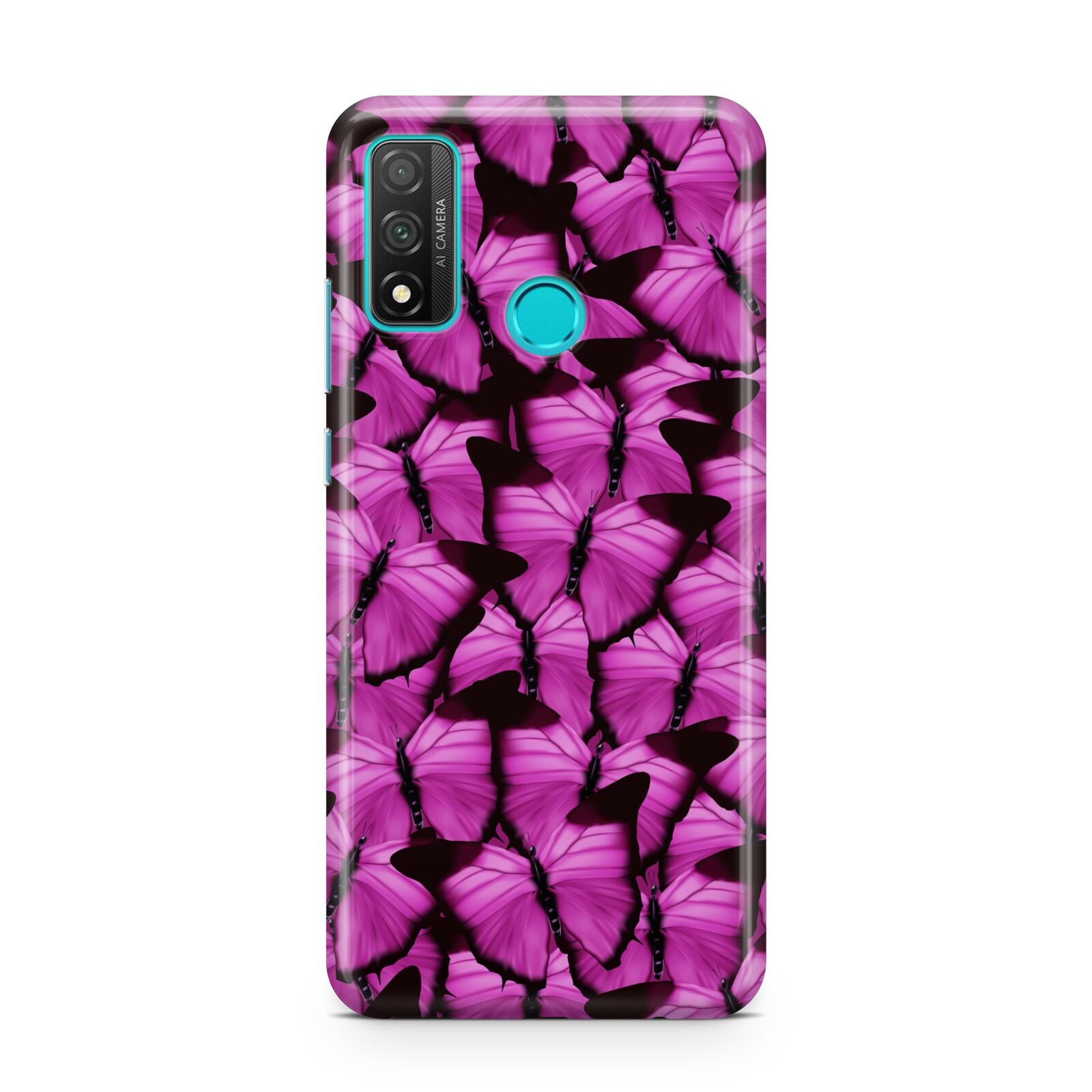 Pink Butterfly Huawei P Smart 2020