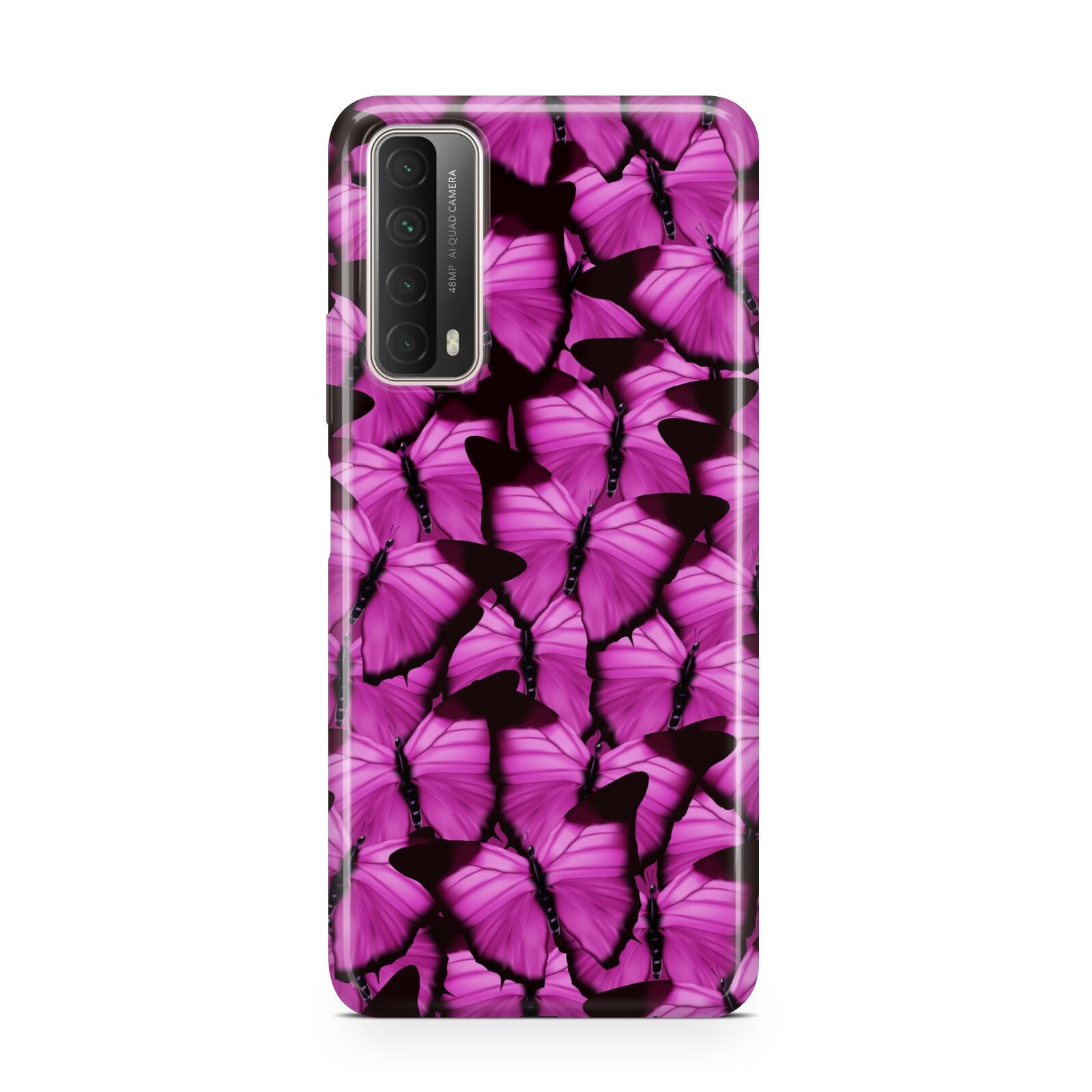 Pink Butterfly Huawei P Smart 2021