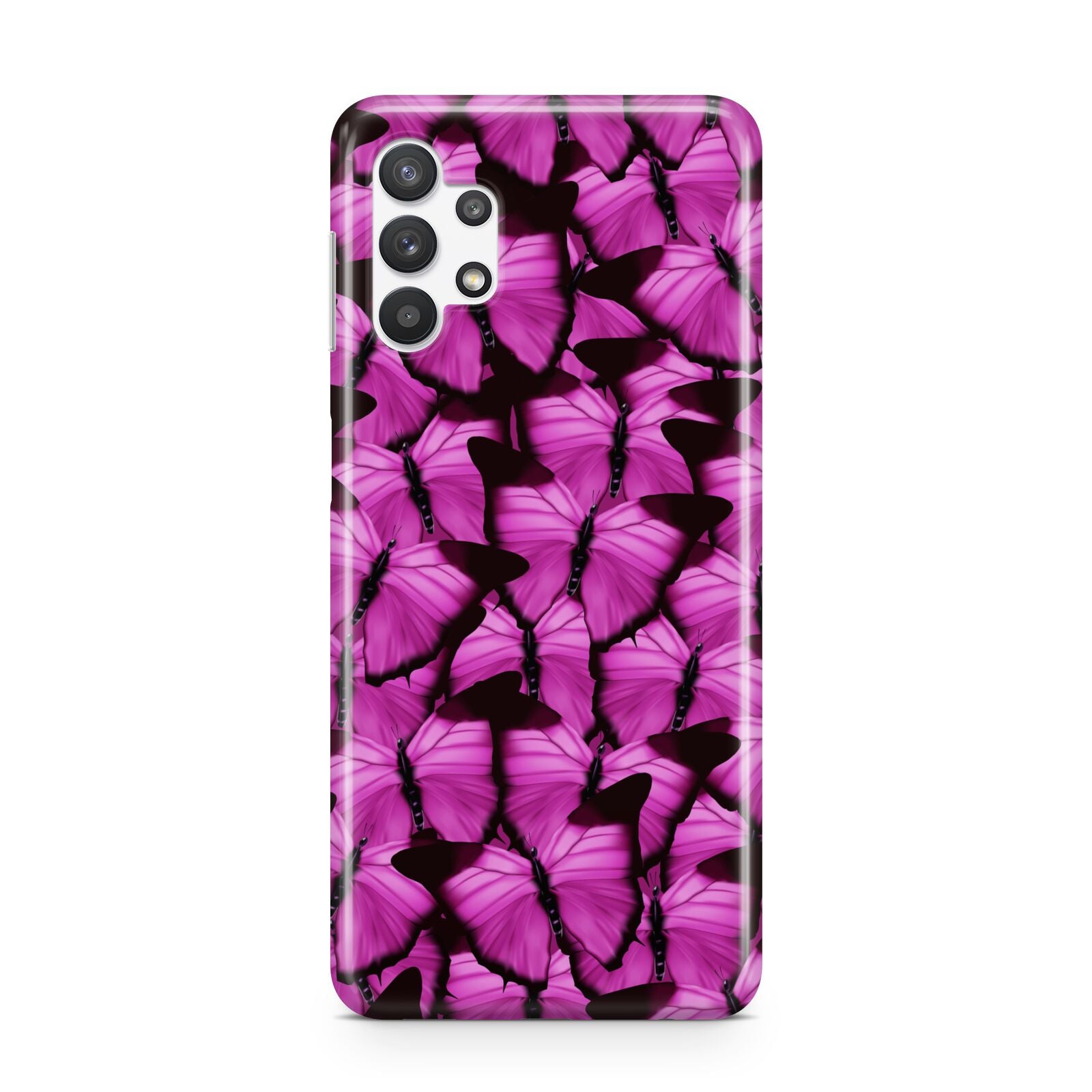 Pink Butterfly Samsung A32 5G Case