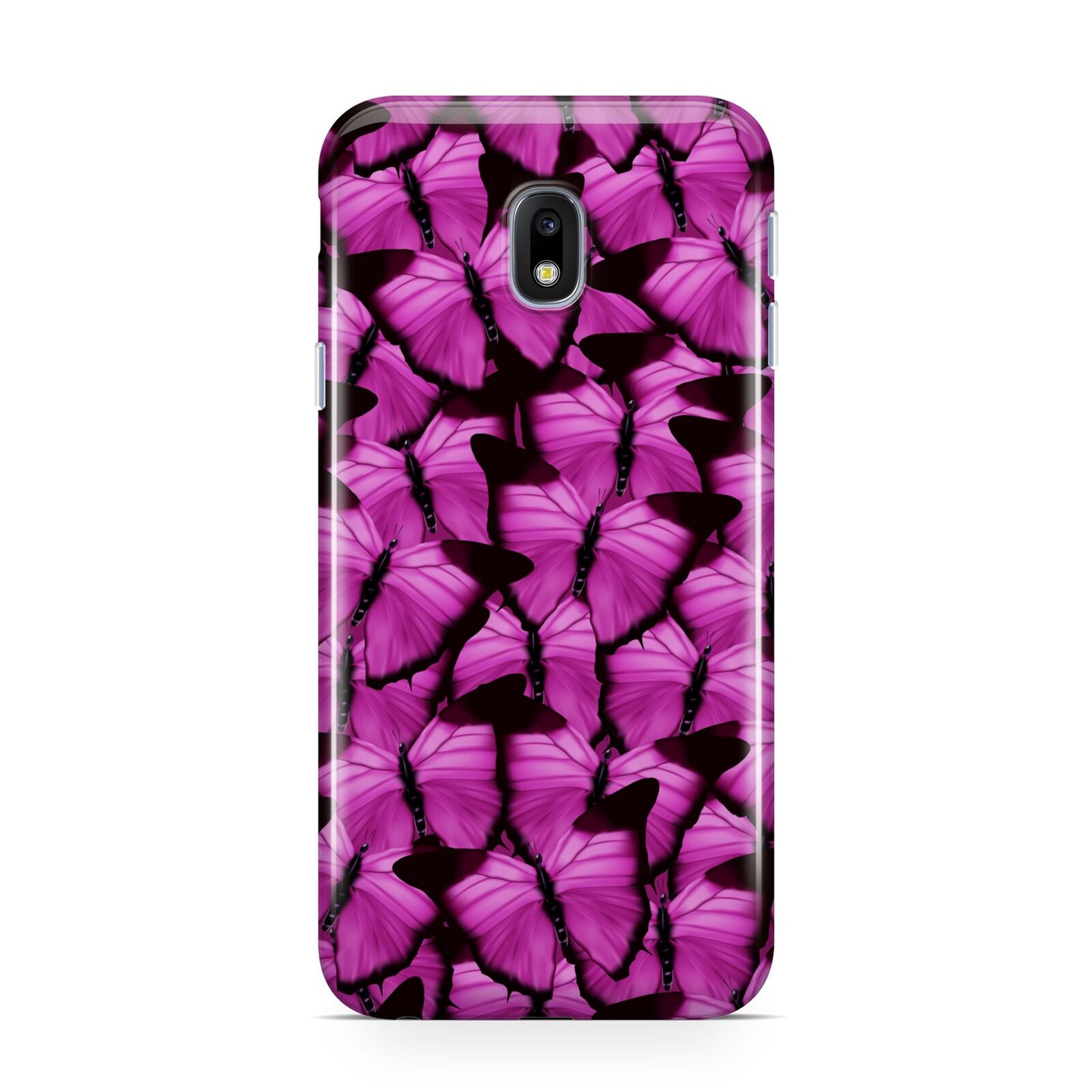 Pink Butterfly Samsung Galaxy J3 2017 Case
