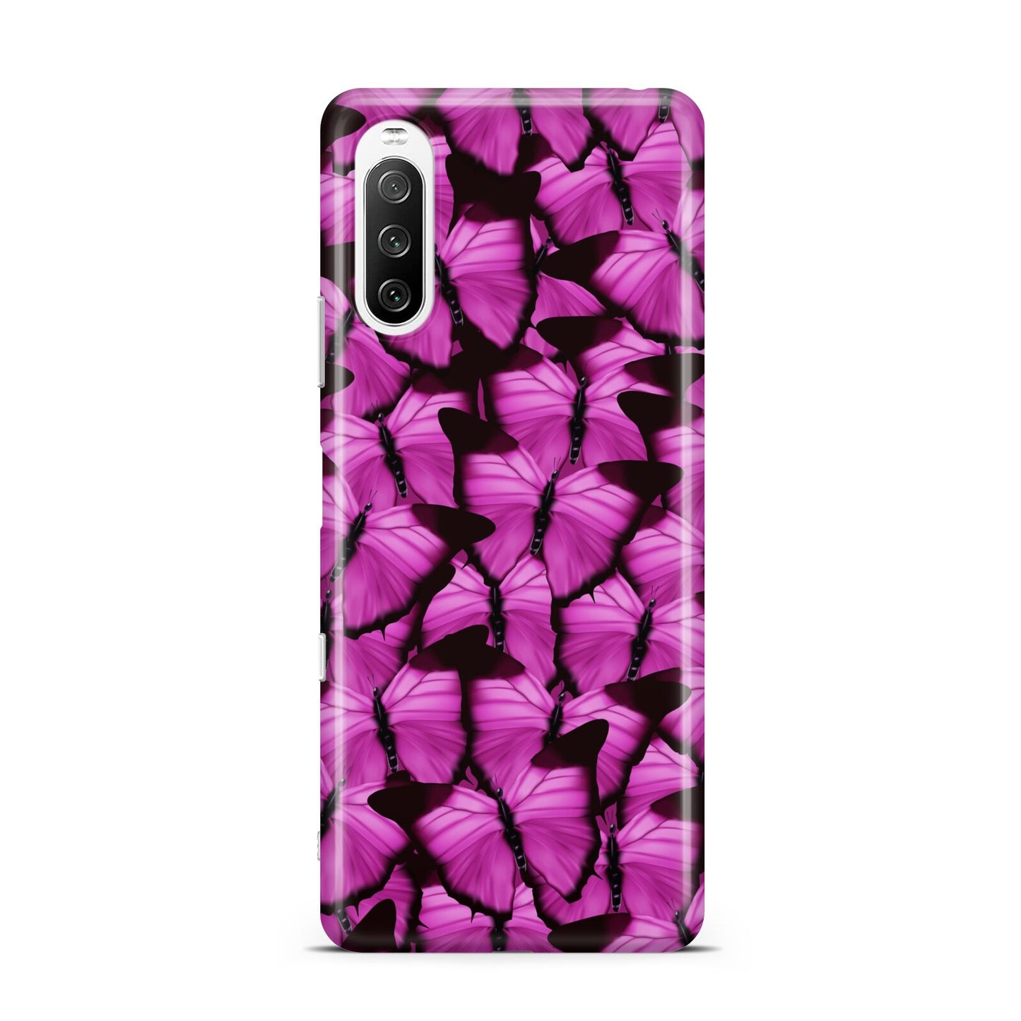 Pink Butterfly Sony Xperia 10 III Case