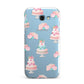 Pink Cake Print Samsung Galaxy A7 2017 Case