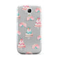Pink Cake Print Samsung Galaxy S4 Mini Case