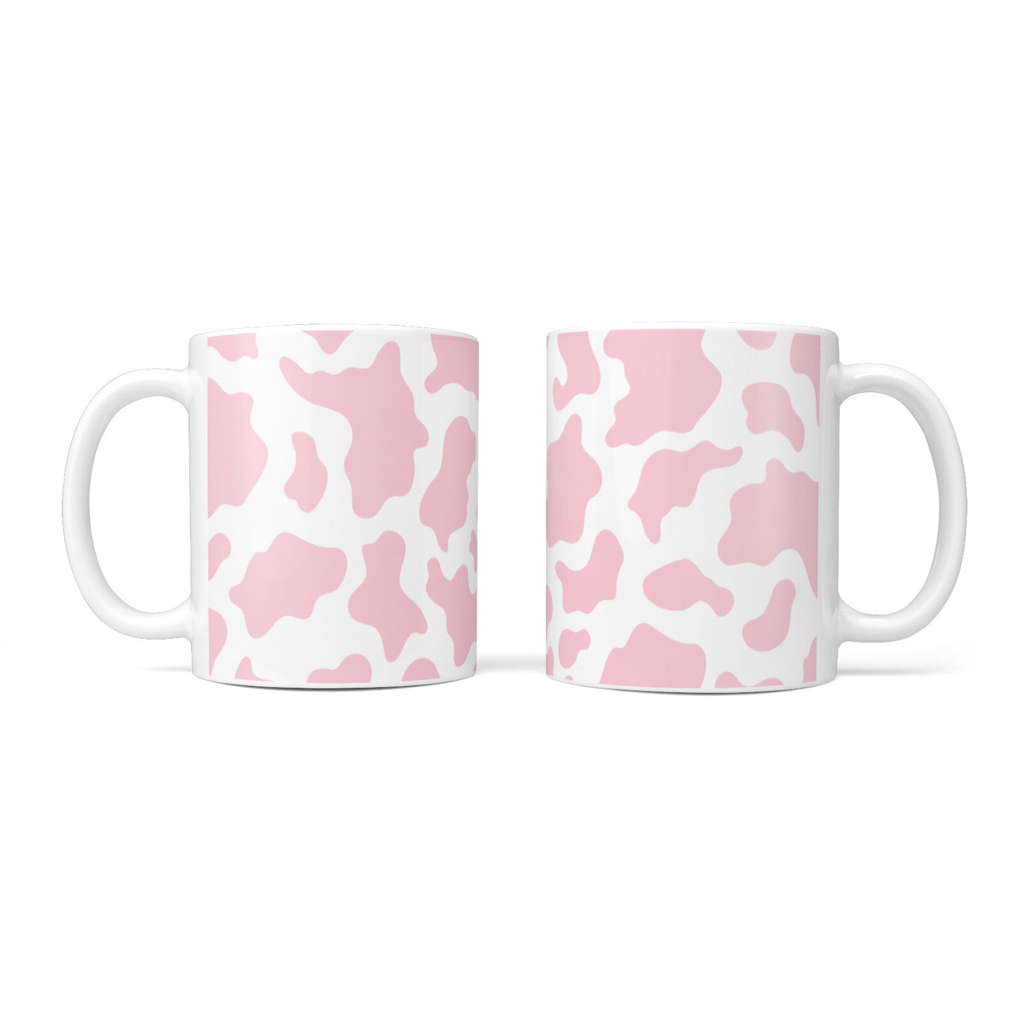 Pink Cow Print 10oz Mug Alternative Image 3