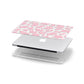 Pink Cow Print Apple MacBook Case in Detail