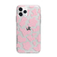 Pink Cow Print Apple iPhone 11 Pro Max in Silver with Bumper Case