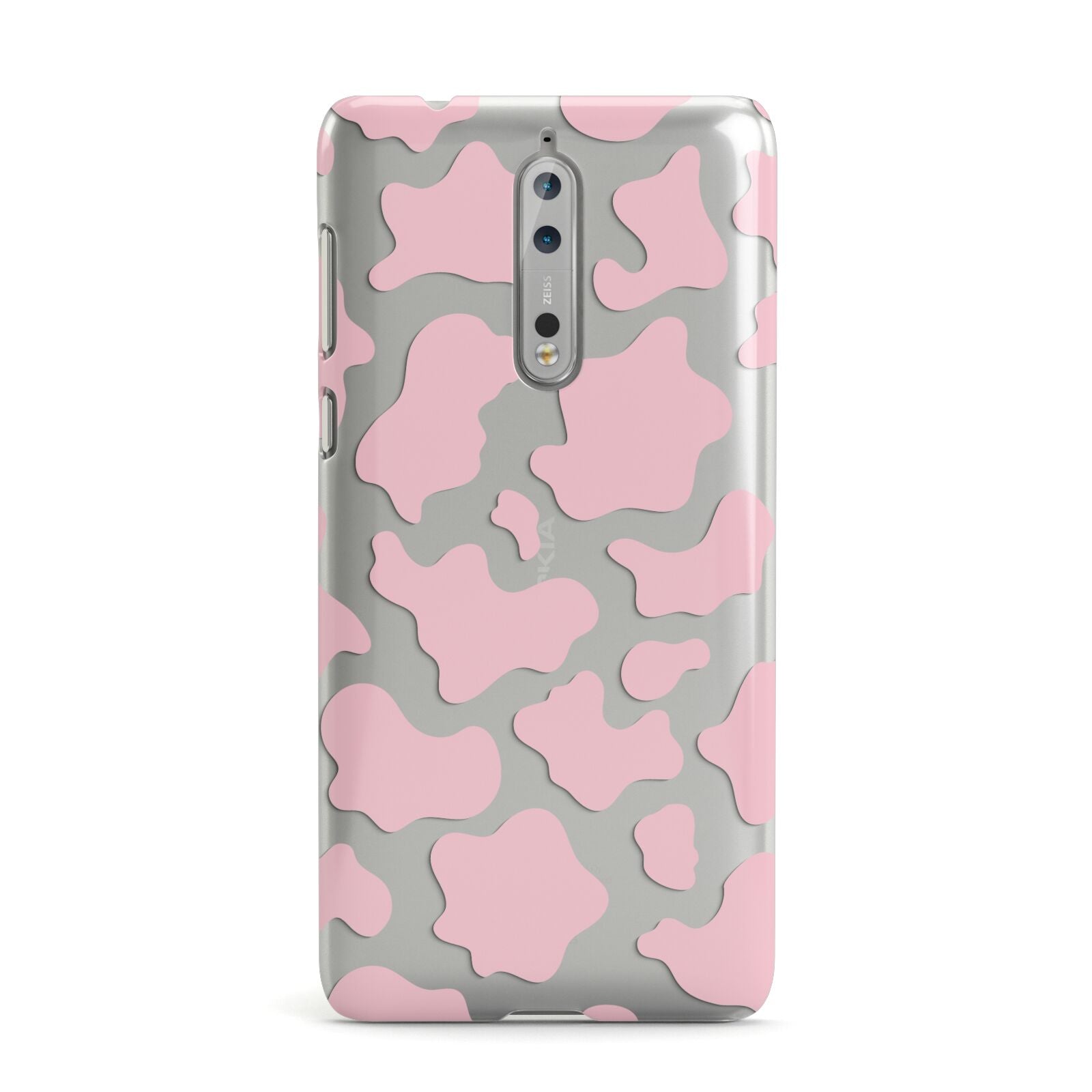 Pink Cow Print Nokia Case