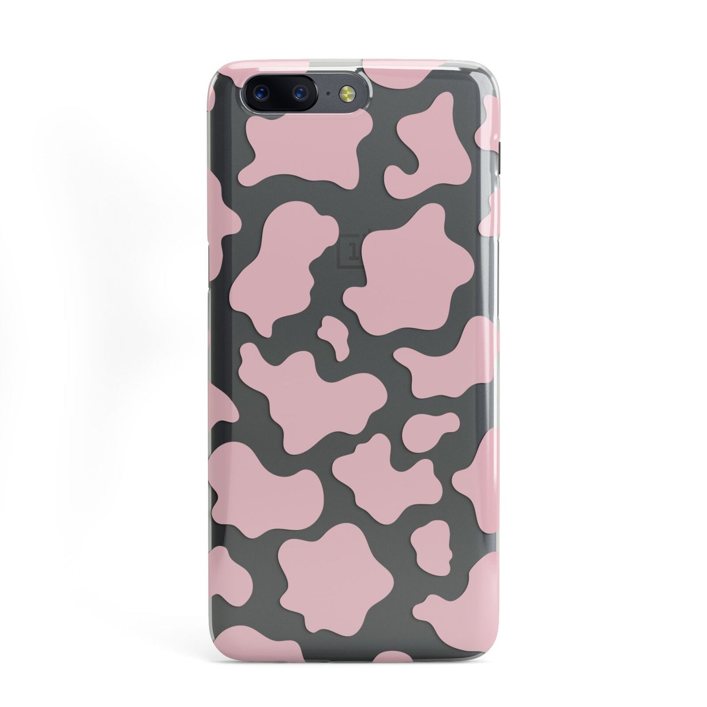 Pink Cow Print OnePlus Case