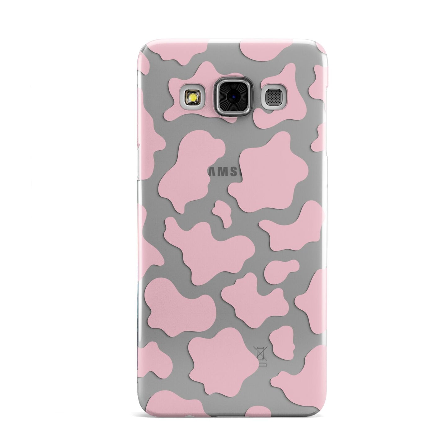 Pink Cow Print Samsung Galaxy A3 Case