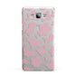 Pink Cow Print Samsung Galaxy A7 2015 Case