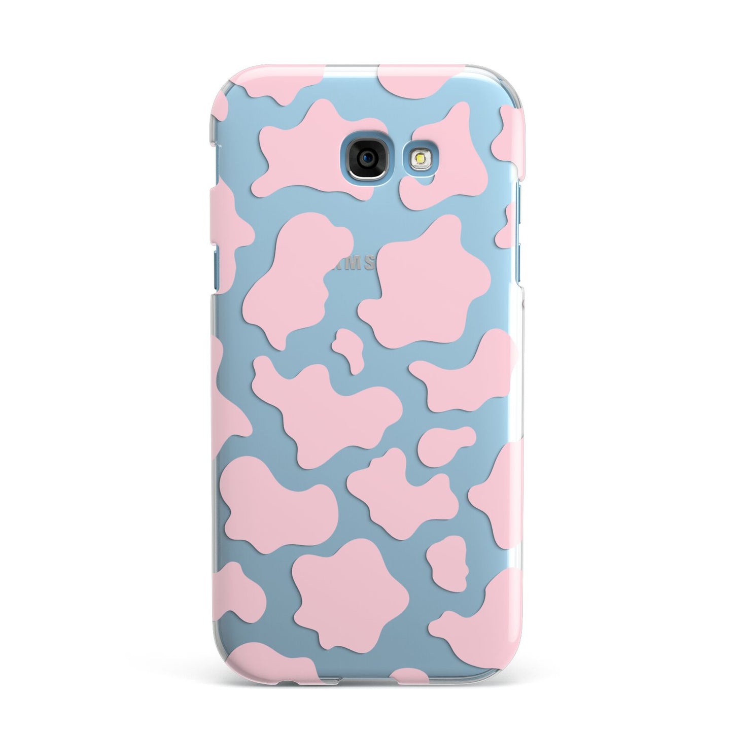 Pink Cow Print Samsung Galaxy A7 2017 Case