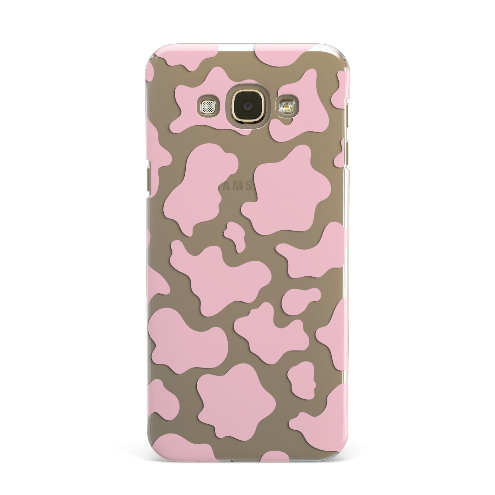 Pink Cow Print Samsung Galaxy A8 Case