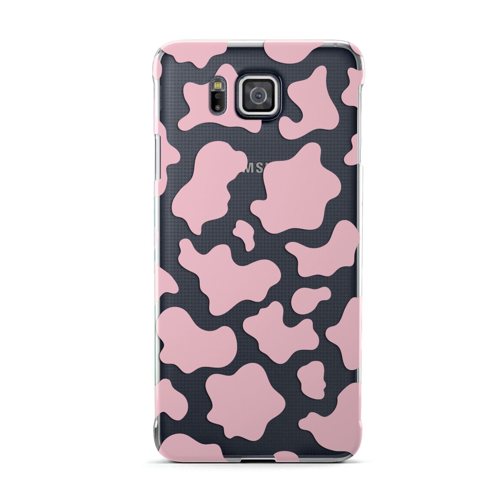 Pink Cow Print Samsung Galaxy Alpha Case