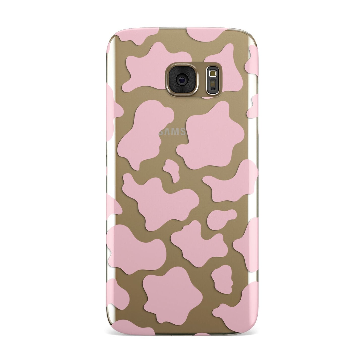 Pink Cow Print Samsung Galaxy Case