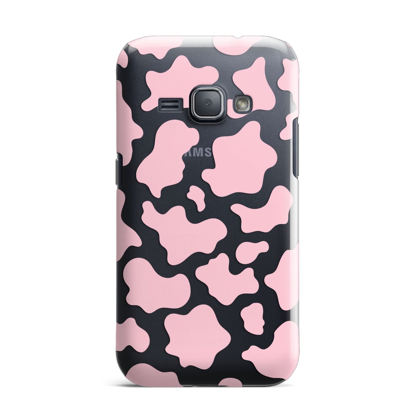 Pink Cow Print Samsung Galaxy J1 2016 Case