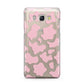 Pink Cow Print Samsung Galaxy J5 2016 Case
