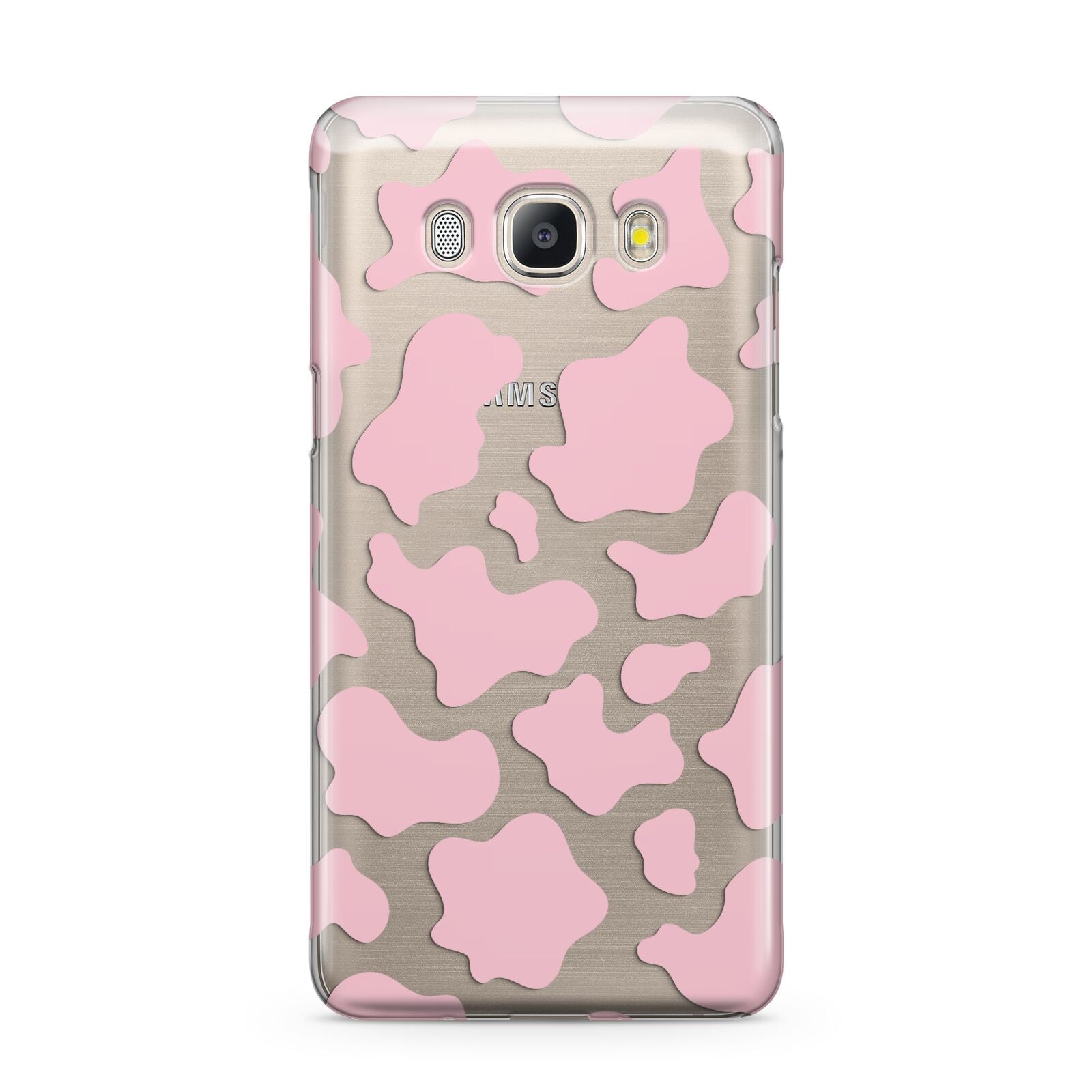 Pink Cow Print Samsung Galaxy J5 2016 Case