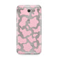 Pink Cow Print Samsung Galaxy J7 2017 Case