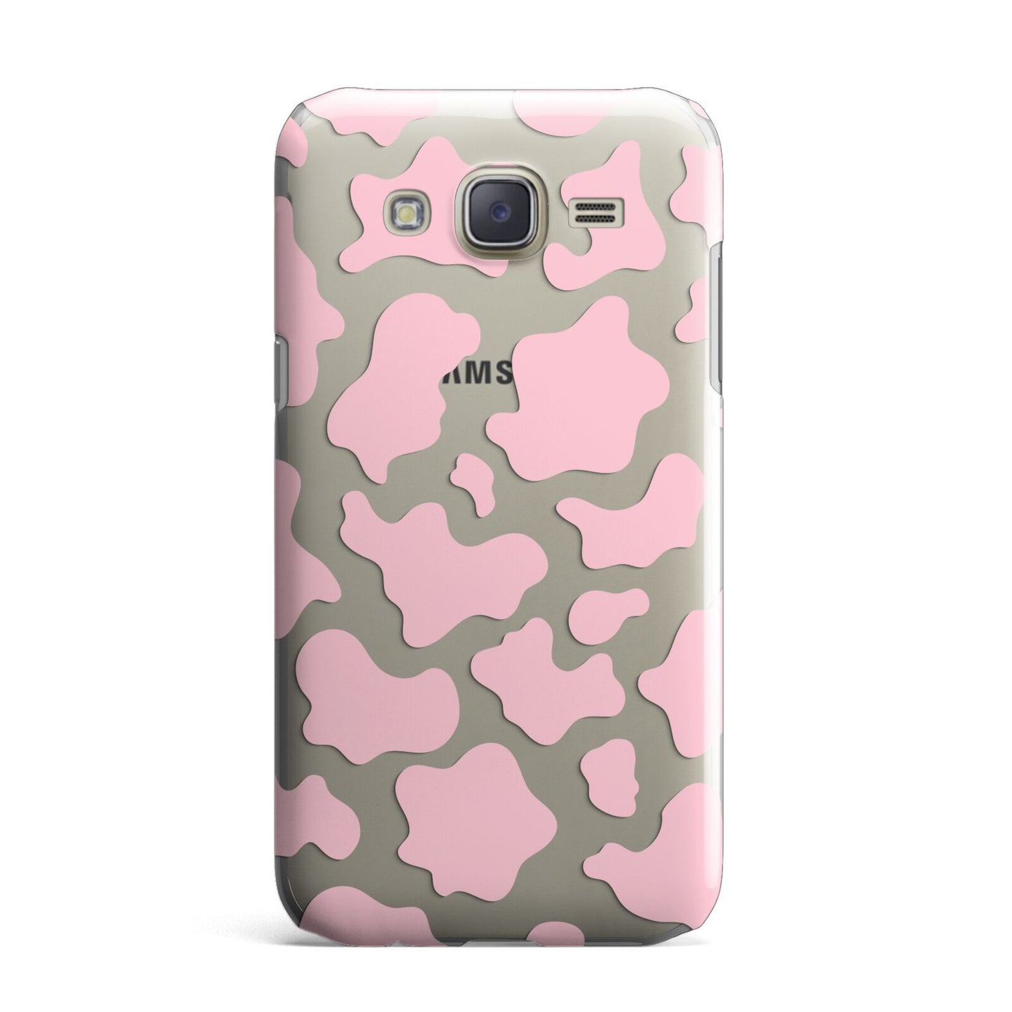 Pink Cow Print Samsung Galaxy J7 Case