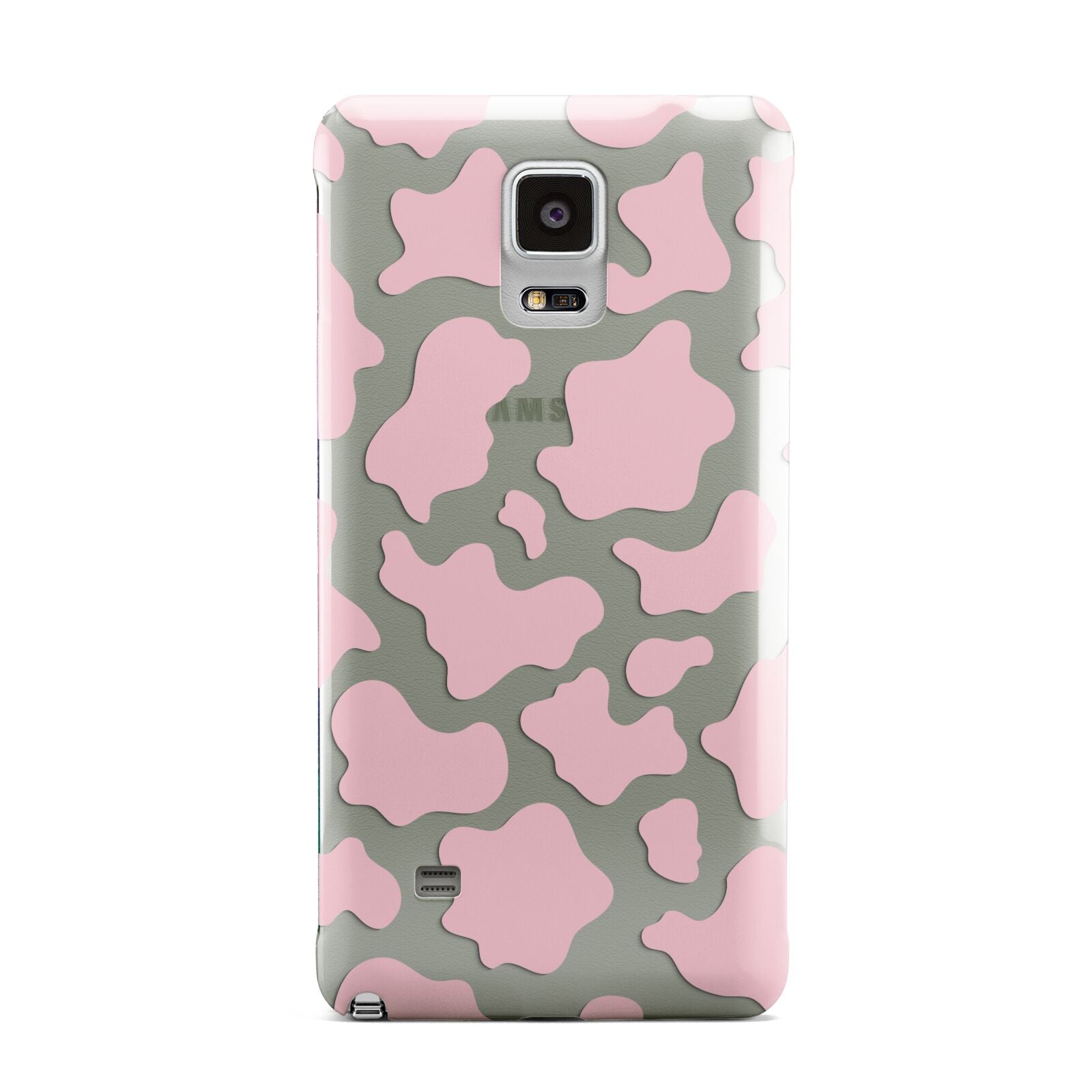 Pink Cow Print Samsung Galaxy Note 4 Case