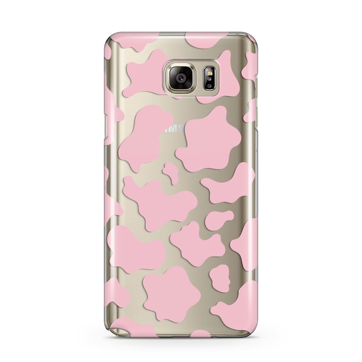 Pink Cow Print Samsung Galaxy Note 5 Case