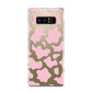 Pink Cow Print Samsung Galaxy Note 8 Case
