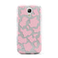 Pink Cow Print Samsung Galaxy S4 Mini Case