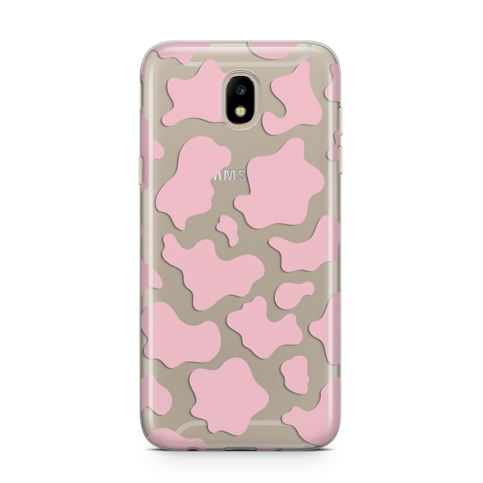 Pink Cow Print Samsung J5 2017 Case