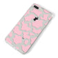 Pink Cow Print iPhone 8 Plus Bumper Case on Silver iPhone Alternative Image