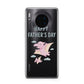 Pink Dino Happy Fathers Day Custom Huawei Mate 30