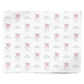 Pink Dino Happy Fathers Day Custom Personalised Wrapping Paper Alternative