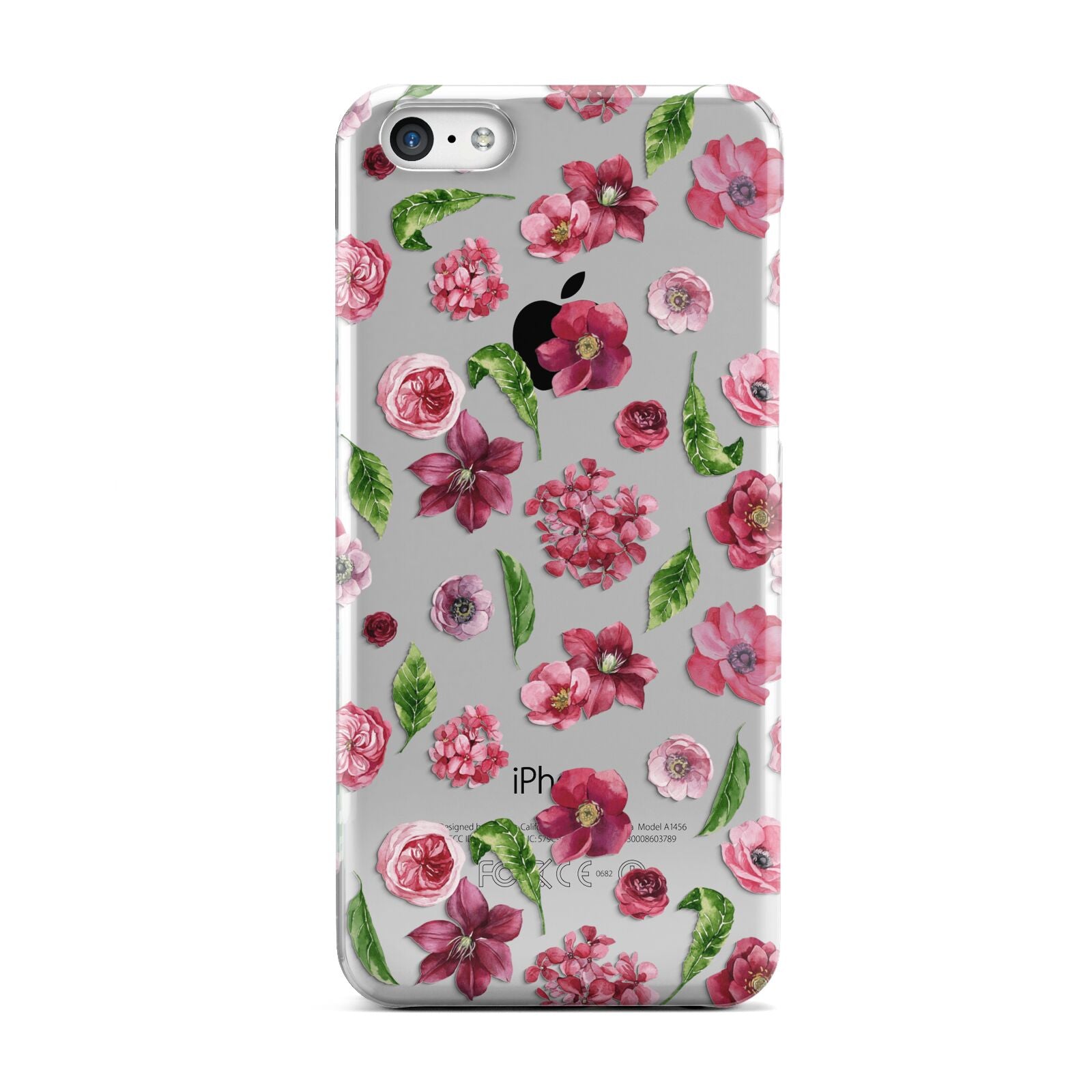 Pink Floral Apple iPhone 5c Case