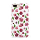 Pink Floral Apple iPhone 7 8 Plus 3D Tough Case