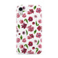 Pink Floral Apple iPhone XR White 3D Tough Case