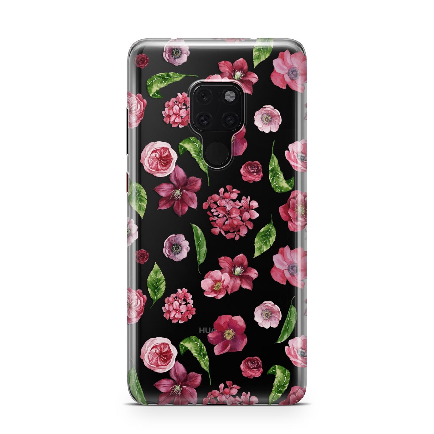 Pink Floral Huawei Mate 20 Phone Case