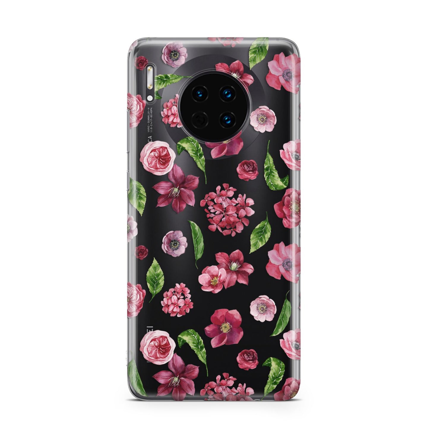 Pink Floral Huawei Mate 30