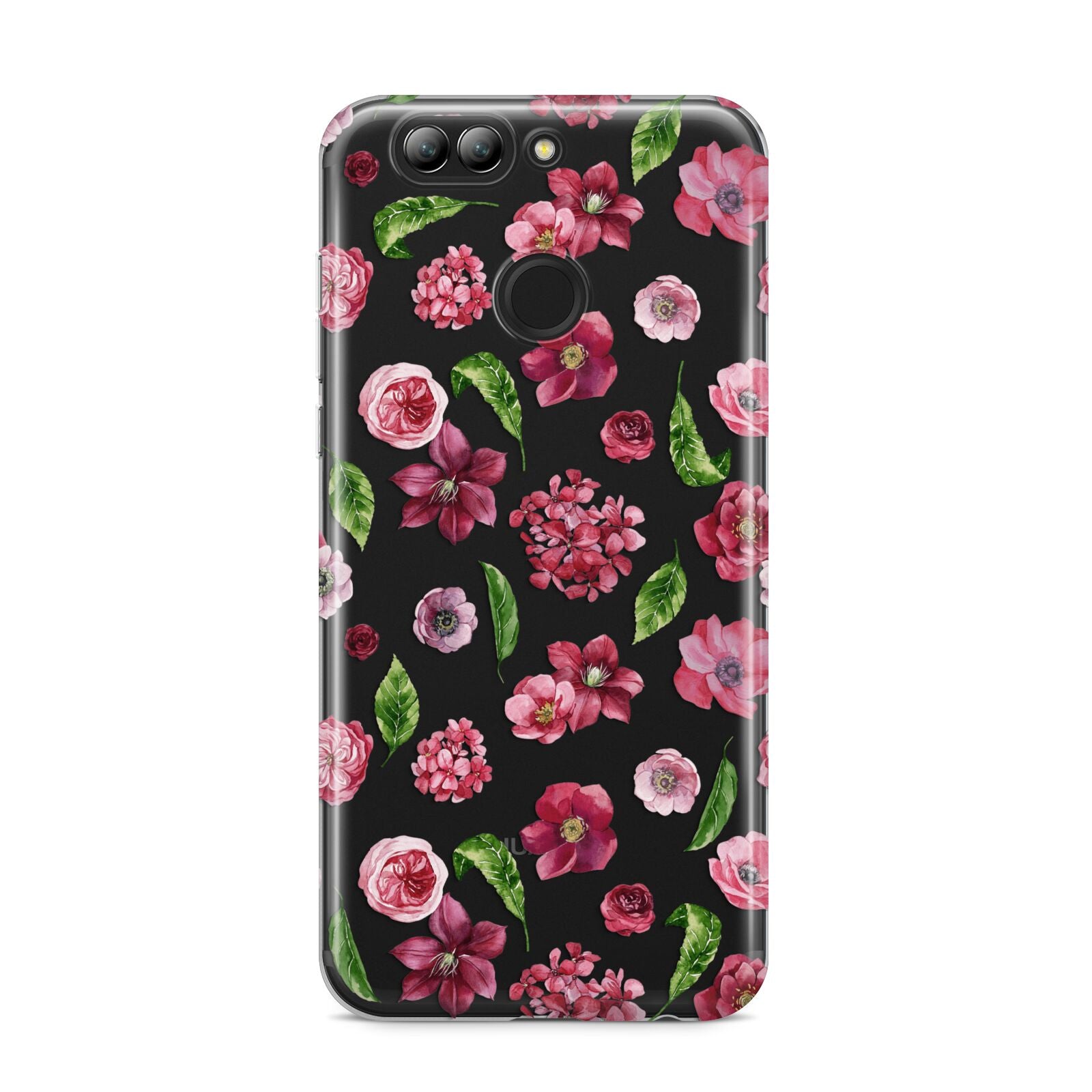 Pink Floral Huawei Nova 2s Phone Case
