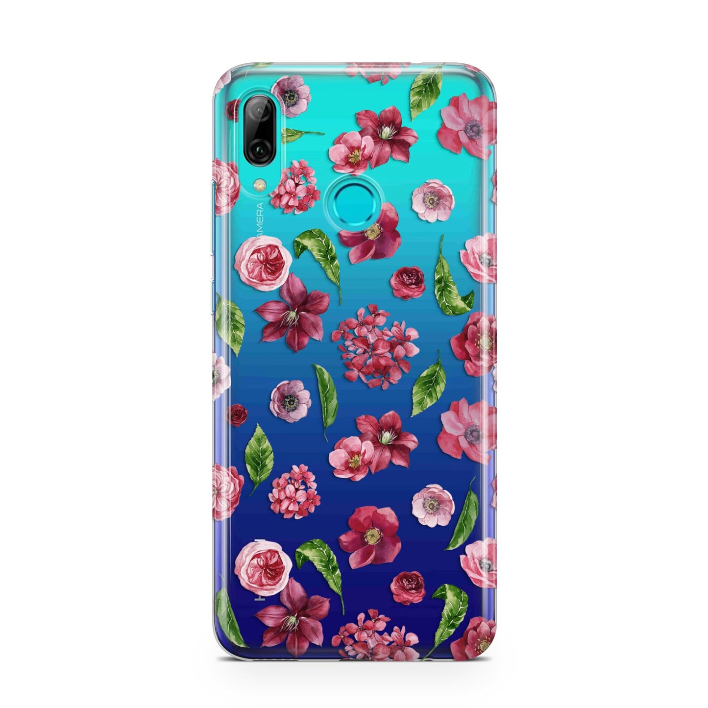 Pink Floral Huawei P Smart 2019 Case