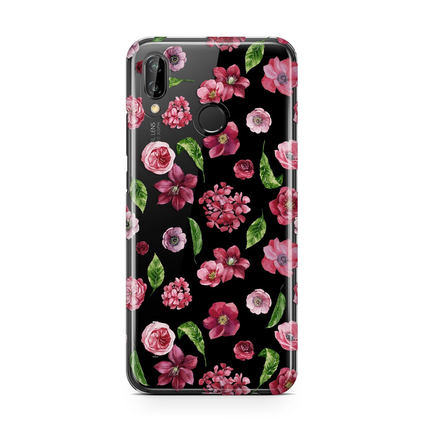 Pink Floral Huawei P20 Lite Phone Case