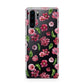 Pink Floral Huawei P30 Pro Phone Case