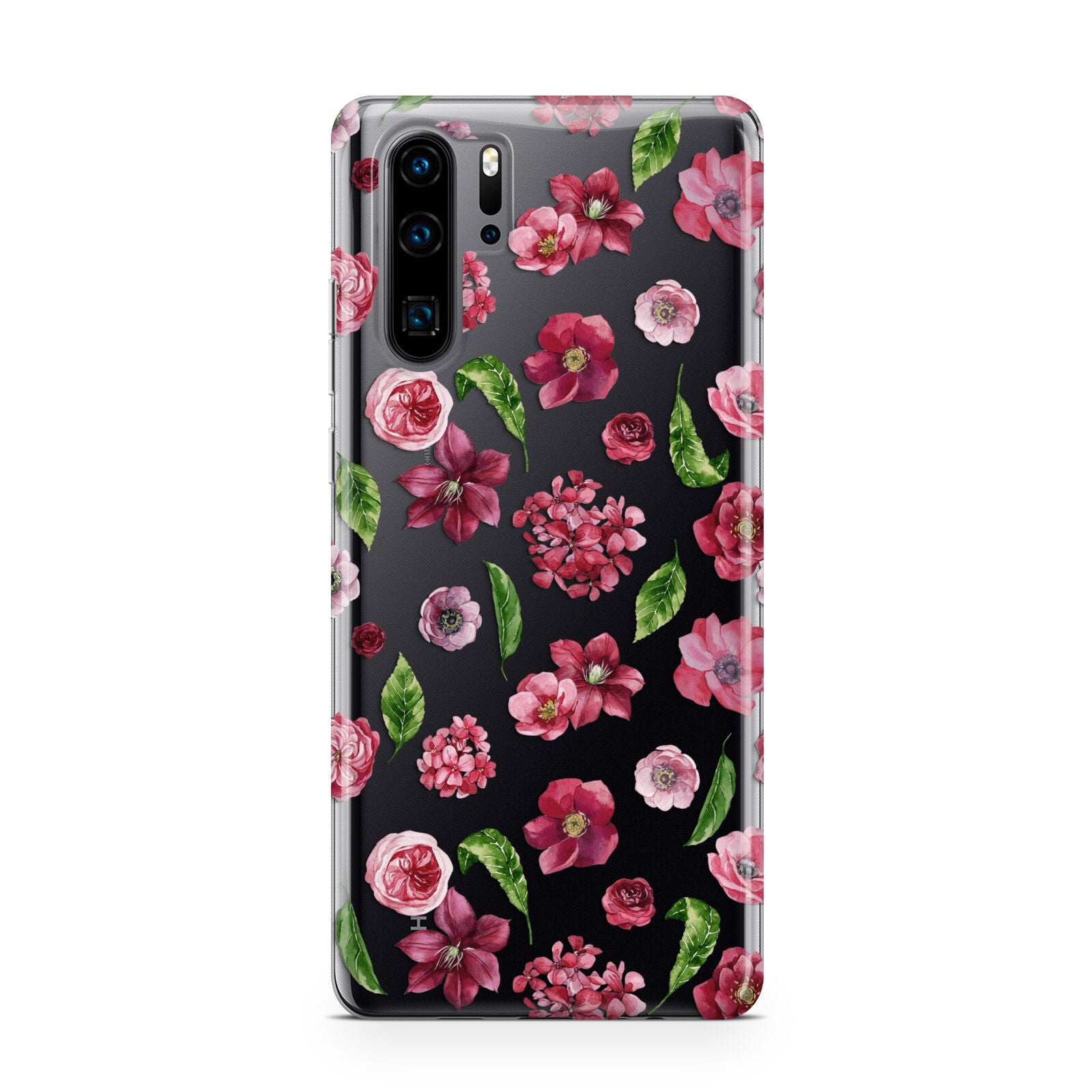 Pink Floral Huawei P30 Pro Phone Case