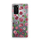 Pink Floral Huawei P40 Phone Case