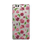 Pink Floral Huawei P9 Case
