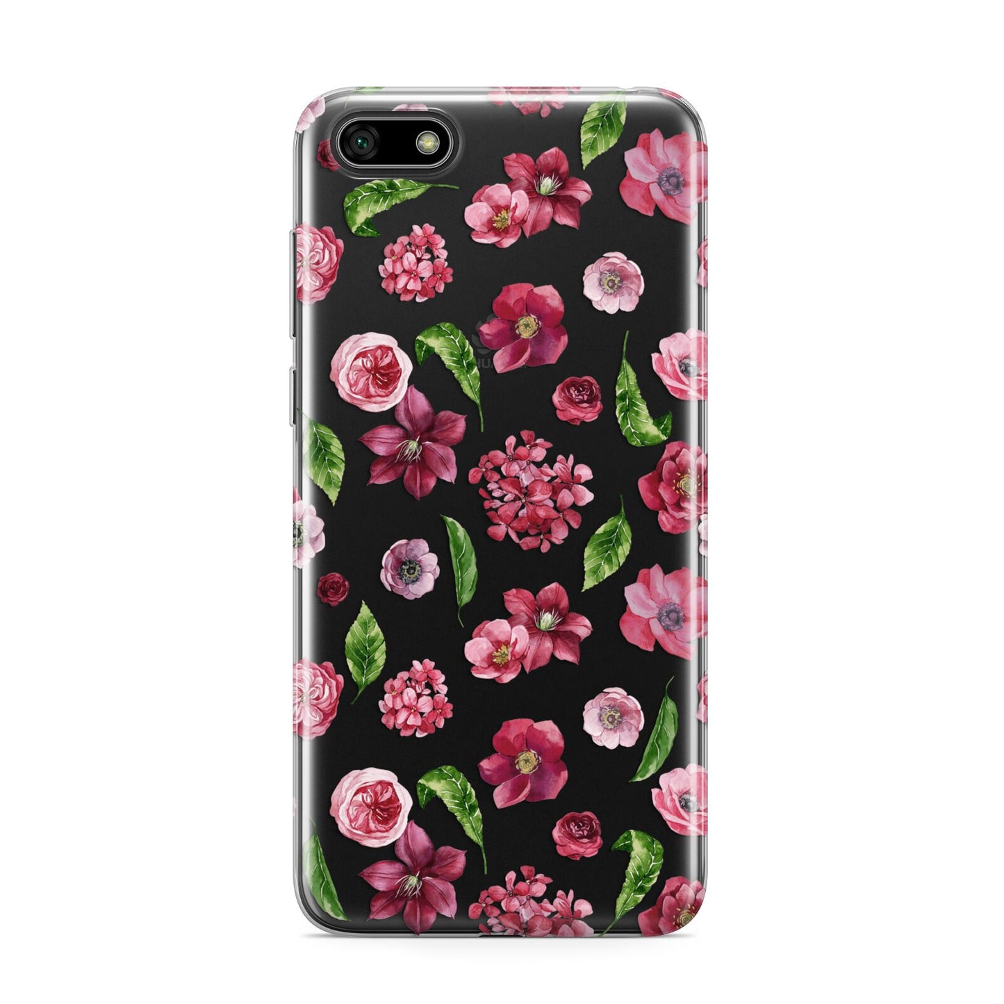 Pink Floral Huawei Y5 Prime 2018 Phone Case