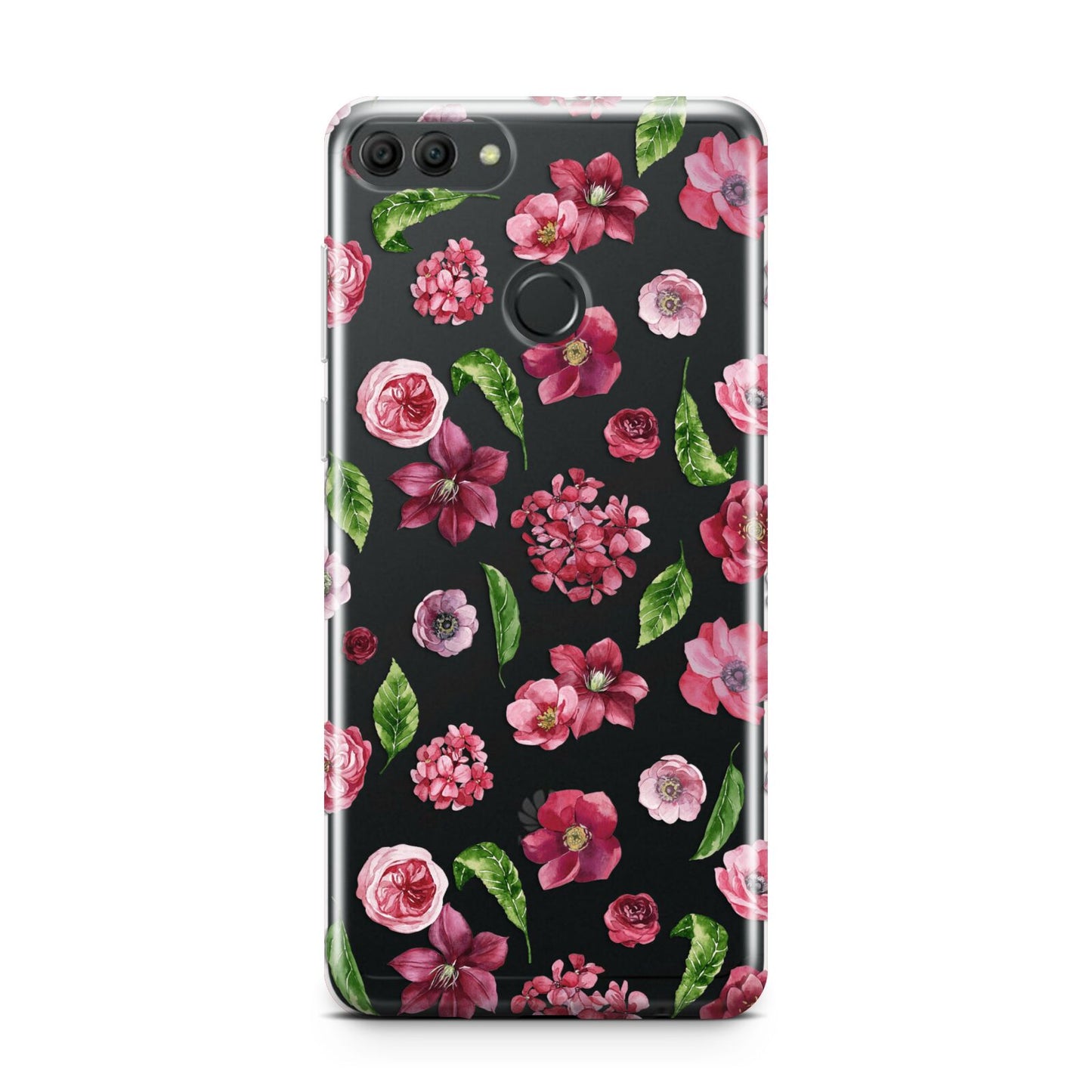 Pink Floral Huawei Y9 2018