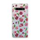Pink Floral Protective Samsung Galaxy Case